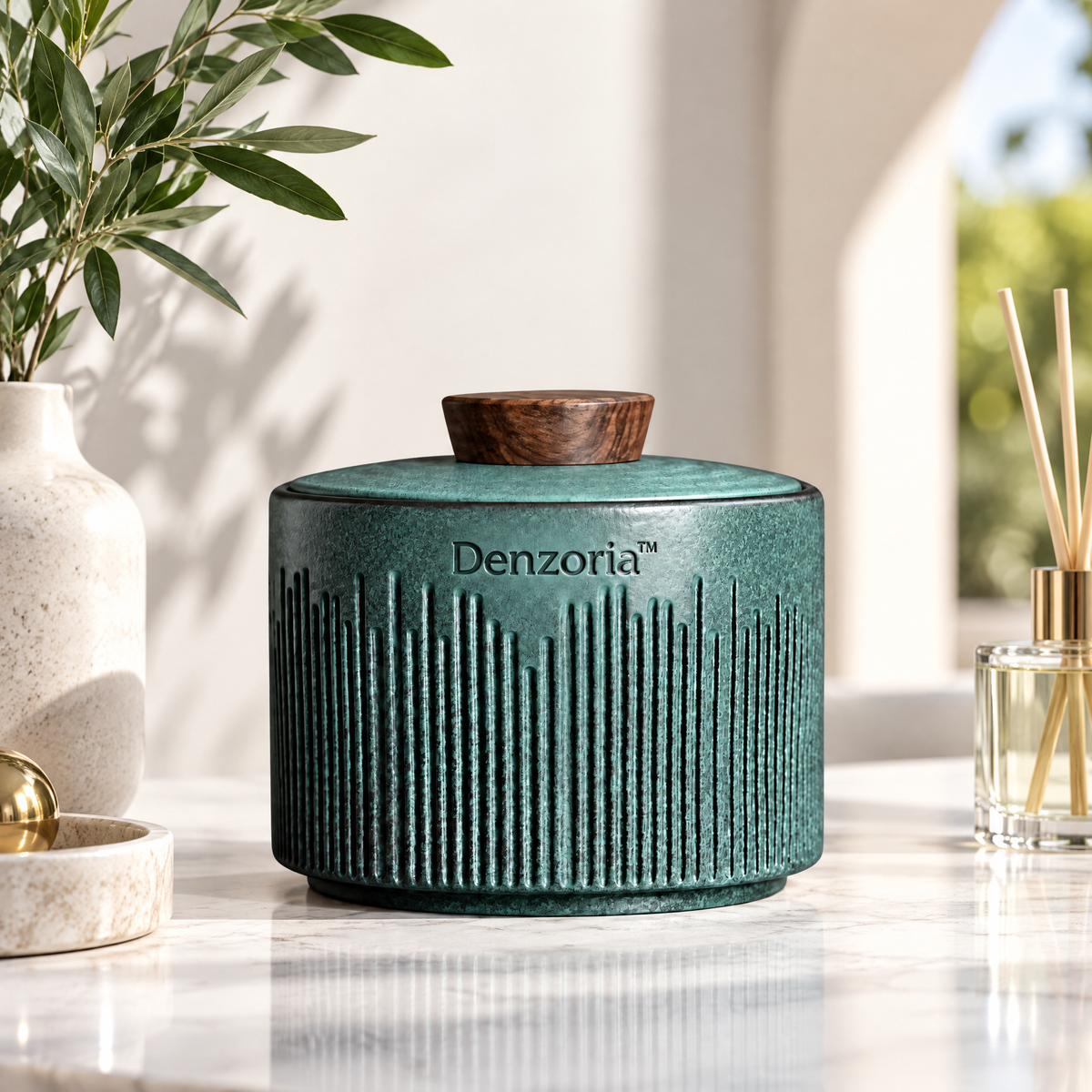 Denzoria™ Modern Sculptural Tabletop Decor – Elegant Artistic Home Accent