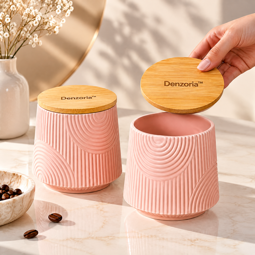 Denzoria™ Modern Sculptural Centerpiece – Elegant Abstract Home Decor Accent