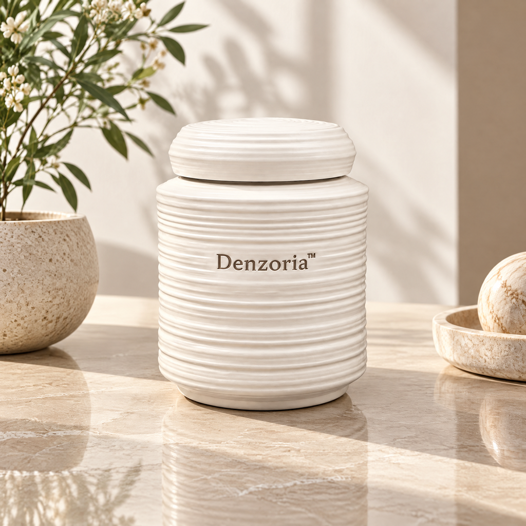 Denzoria™ Abstract Sculptural Display Accent – Modern Artistic Home Decor Piece