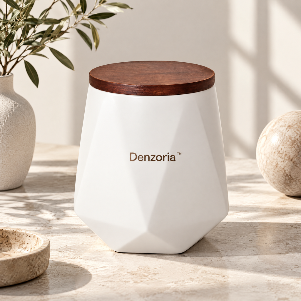 Denzoria™ Sculptural Art Decor Object – Modern Abstract Home Accent