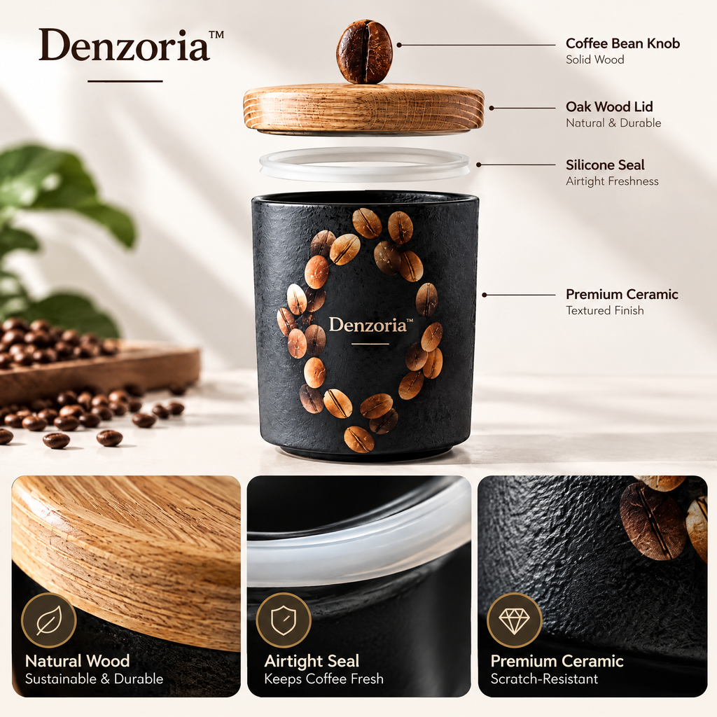 Denzoria™ Sculptural Decorative Accent Piece – Modern Artistic Home Decor Object